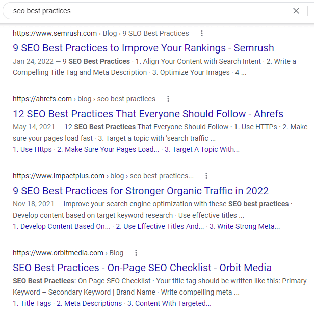 seo page content analysis