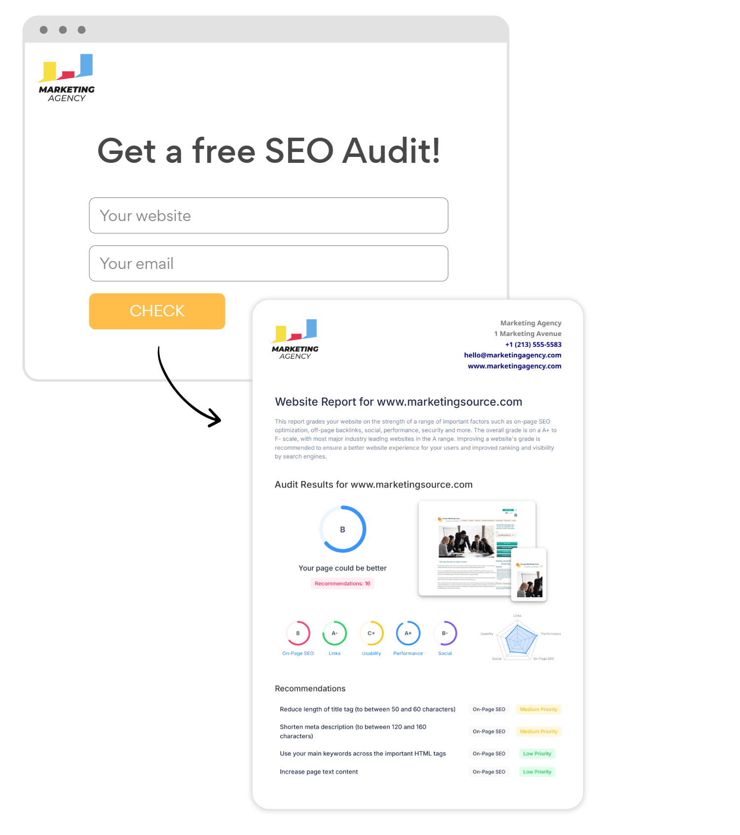 free seo audit of website
