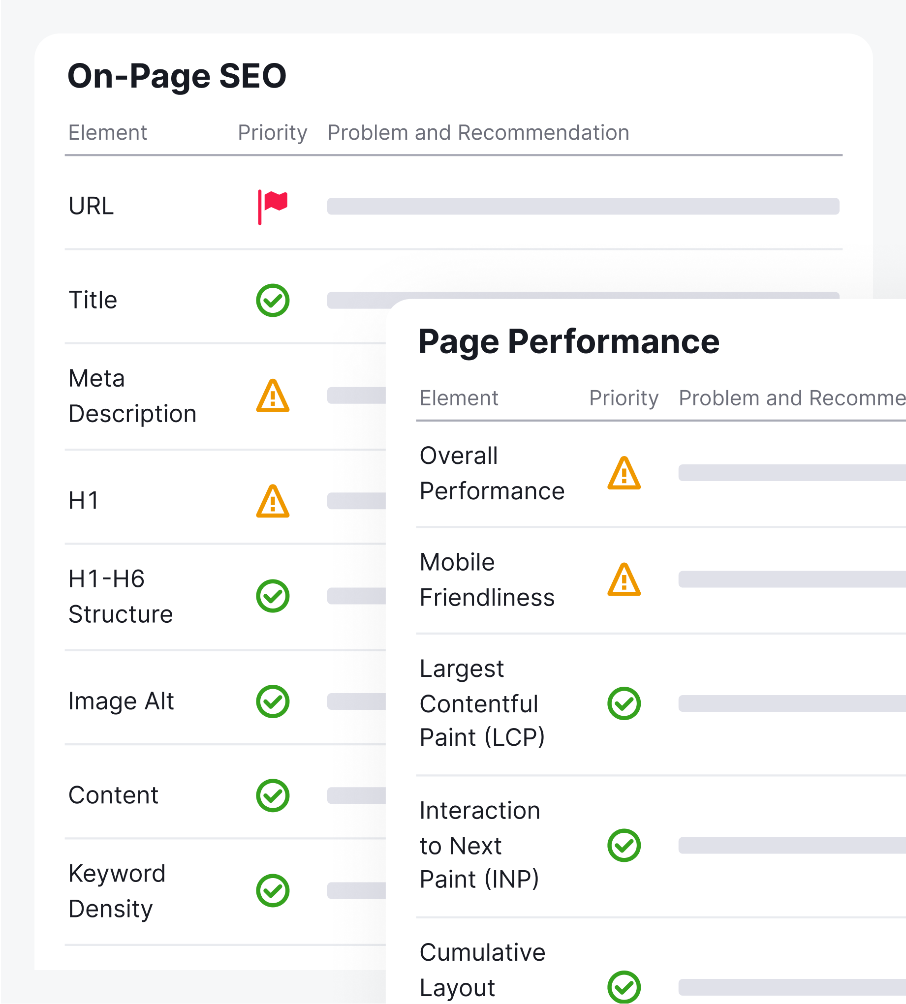 free website seo analysis report