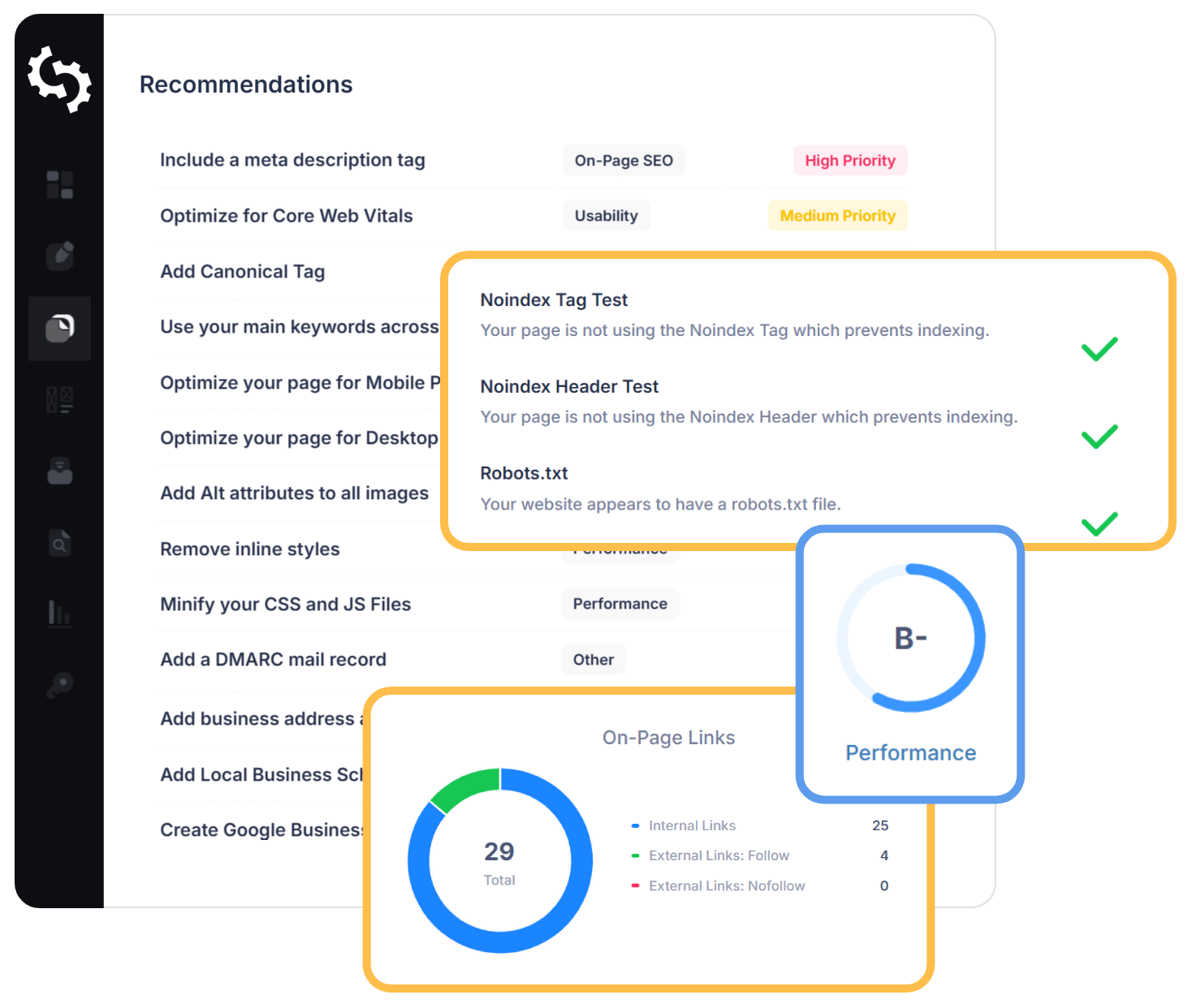 website audit report online free