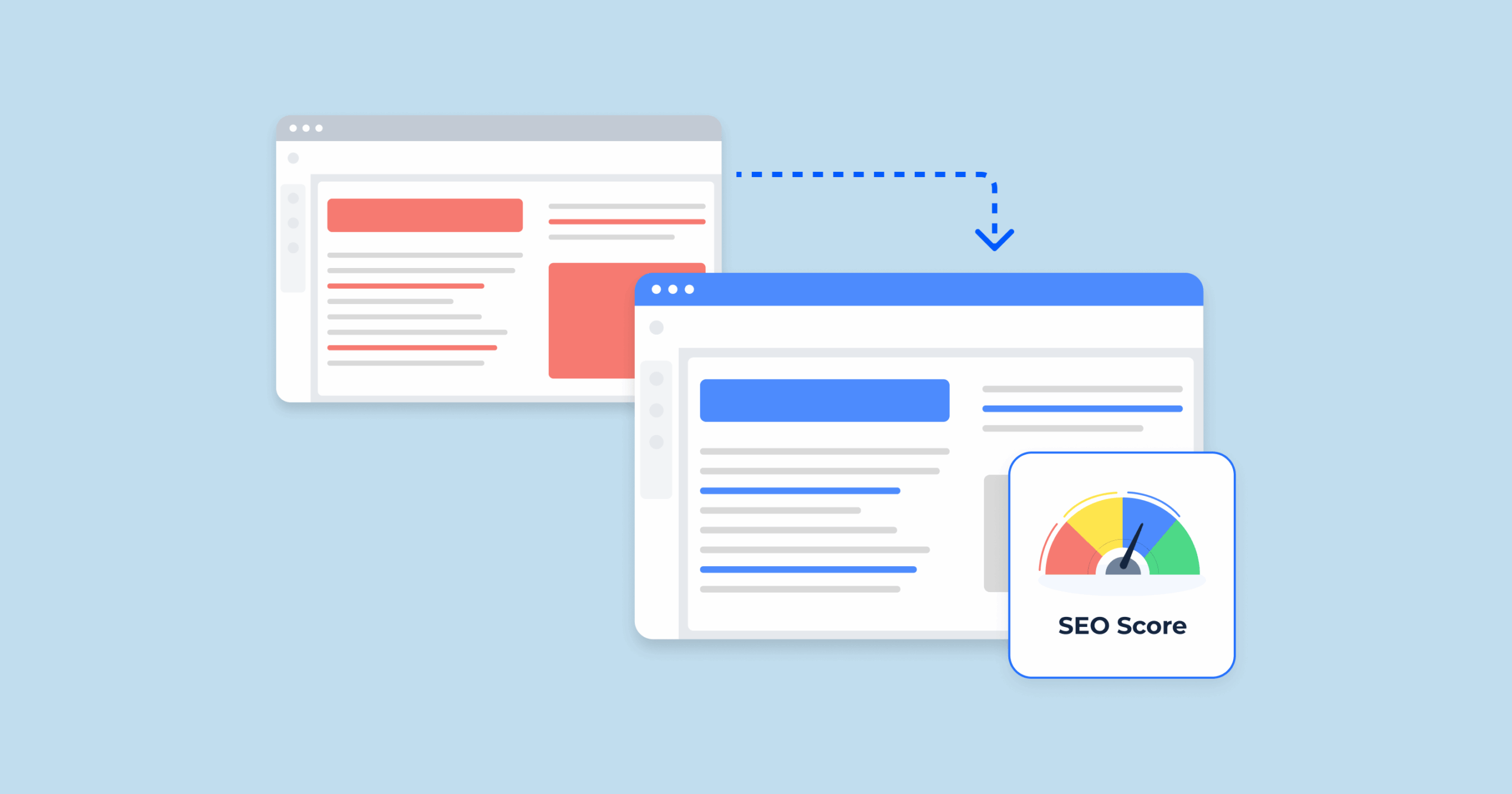 my site seo score